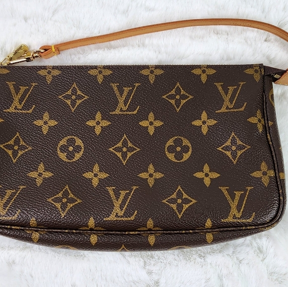 Louis vuitton pochette monogram canvas - Picture 4 of 11